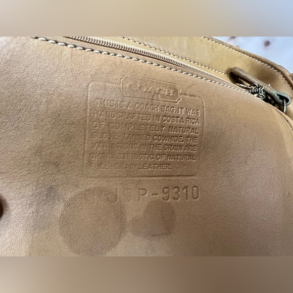 Coach vintage Bleecker Pocket Shoulder Bag Costa Rica 9310 Collectors favorite - Picture 12 of 15